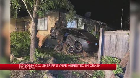 Wife of Sonoma County sheriff charged with DUI following Tesla crash